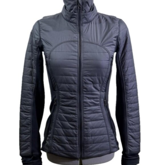 Lululemon Run: hybrid insulated front jacket no hood, 2 - Picture 1 of 5